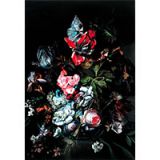 Blumenstilleben, 1996, Mischtechnik auf Alucobond, lackiert, 180 cm x 125 cm