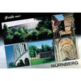 Grüße aus Nürnberg, 1992, Mischtechnik auf Alucobond, lackiert, 280 cm x 360 cm